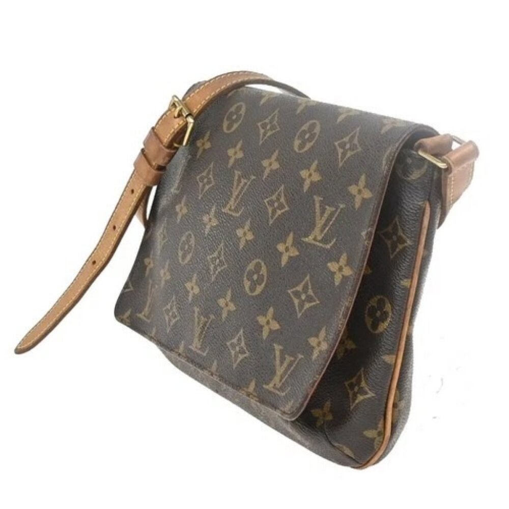 LOUIS VUITTON Musette Tango Short Shoulder Bag Monogram Leather M51257 34ZA016 - Picture 2 of 15